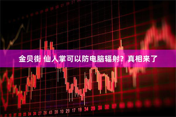 金贝街 仙人掌可以防电脑辐射？真相来了